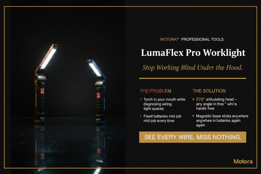 Auto Electrician Starter Pack - LumaFlex Pro Infographic