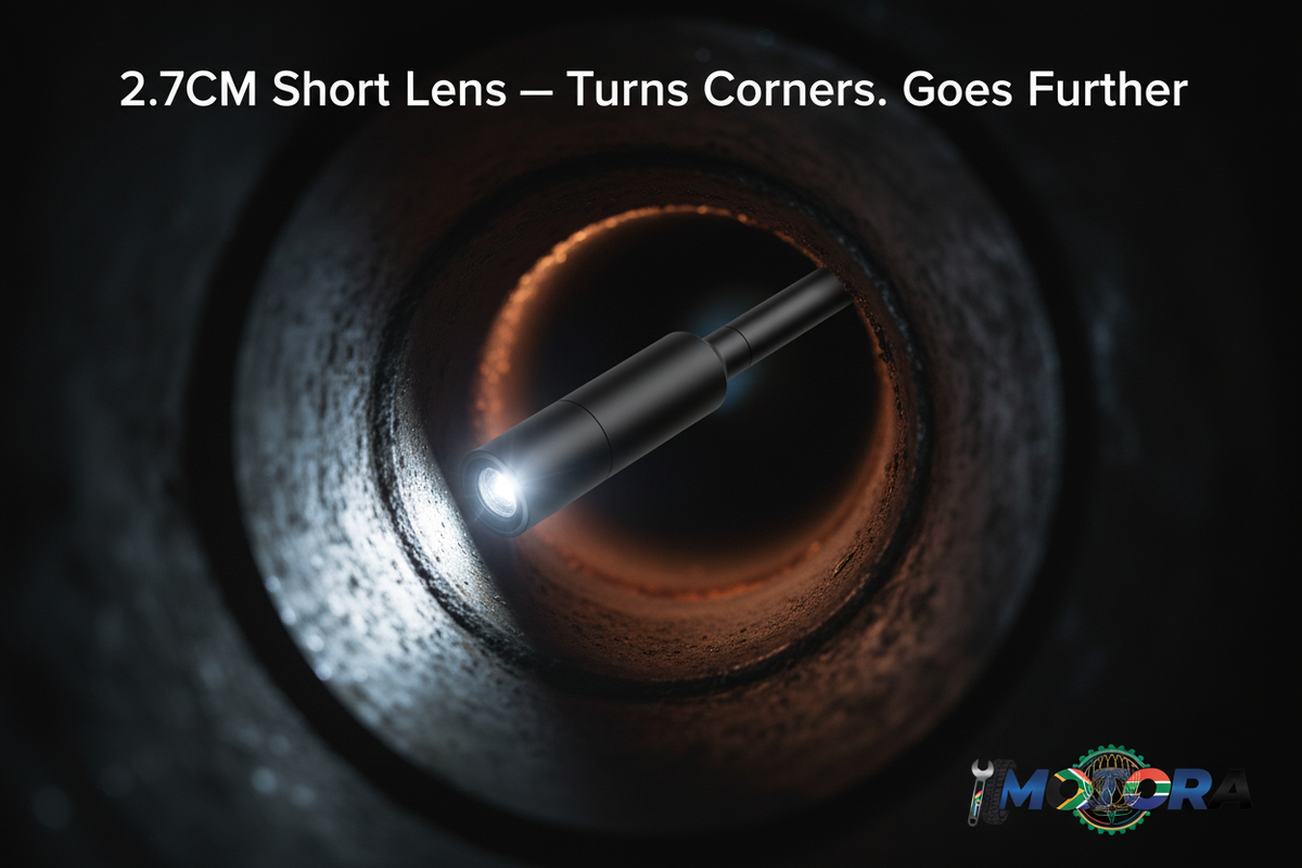 Motora ProScope 4.3 Short Lens in Pipe